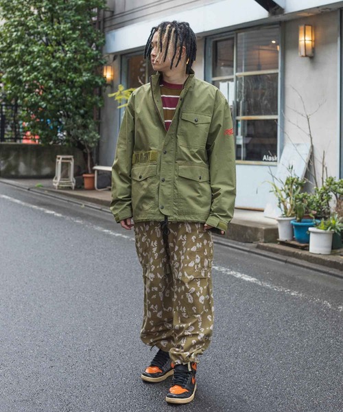 XLARGE（エクストララージ）の「MILITARY RIPSTOP JACKET（ミリタリージャケット・メンズ・ブラック/ベージュ/オリーブ・S/M/L/XL）」の17枚目の写真