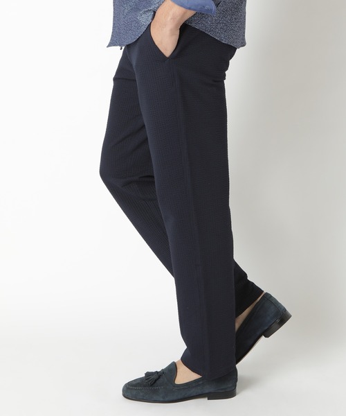 MEN'S BIGI（メンズビギ）の「【COOLMAX】ハイゲージサッカーイージーパンツ（その他パンツ・メンズ・ネイビー/グレー・02/03）」の17枚目の写真