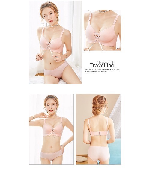 おしゃれスタ(オシャレスタ)の「ナイトブラ・ノンワイヤ―バックホック【補正下着】(ナイトブラ・レディース・ブラック/ベージュ/レッド/ピンク/ワイン・S/L/XL/XS/XXL/XXS/M)」の3枚目の写真