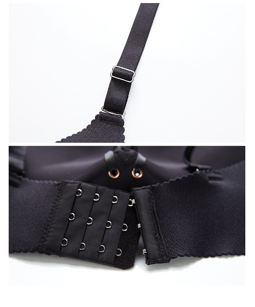 おしゃれスタ(オシャレスタ)の「ナイトブラ・ノンワイヤ―バックホック【補正下着】(ナイトブラ・レディース・ブラック/ベージュ/レッド/ピンク/ワイン・S/L/XL/XS/XXL/XXS/M)」の16枚目の写真