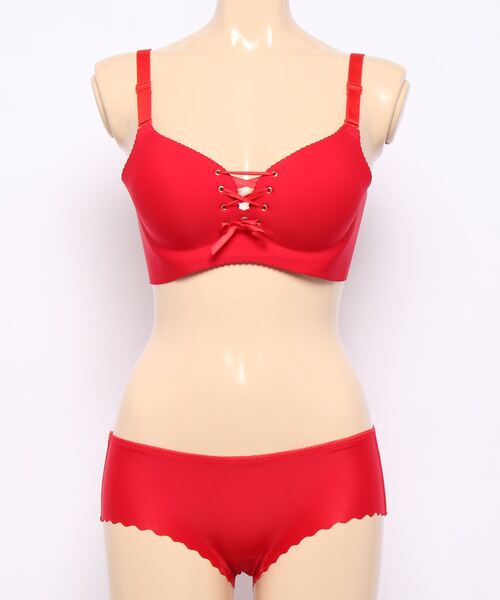 おしゃれスタ(オシャレスタ)の「ナイトブラ・ノンワイヤ―バックホック【補正下着】(ナイトブラ・レディース・ブラック/ベージュ/レッド/ピンク/ワイン・S/L/XL/XS/XXL/XXS/M)」の11枚目の写真