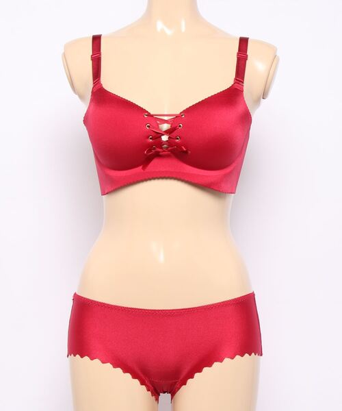 おしゃれスタ(オシャレスタ)の「ナイトブラ・ノンワイヤ―バックホック【補正下着】(ナイトブラ・レディース・ブラック/ベージュ/レッド/ピンク/ワイン・S/L/XL/XS/XXL/XXS/M)」の12枚目の写真