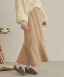 Ambre Neige（アンブルネージュ）の「フェイクスエードマーメイドフレアスカート／【WEB/EC限定商品】（スカート）」