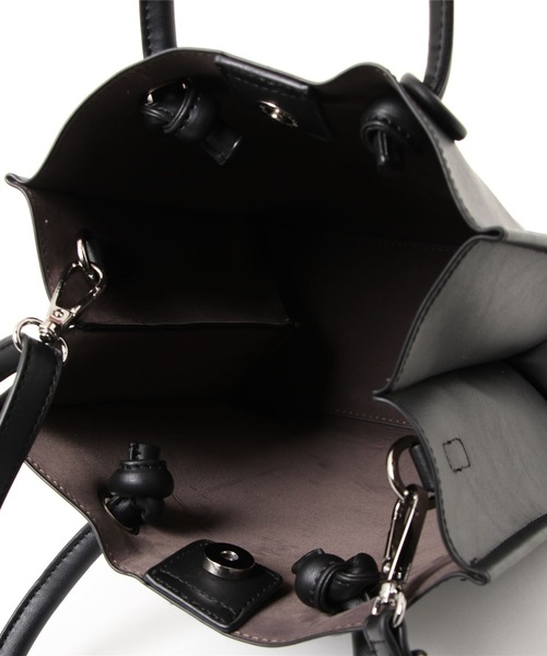 archives（アルシーヴ）の「ソフト合皮バッグ（トートバッグ・レディース・ブラック/グリーン/アイボリー・FREE）」の12枚目の写真