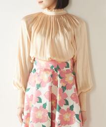 Tiara | ヴィンテージサテン2WAYブラウス(シャツ/ブラウス)