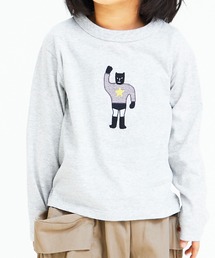 DILASH | 覆面レスラー刺繍ロンT(Tシャツ/カットソー)