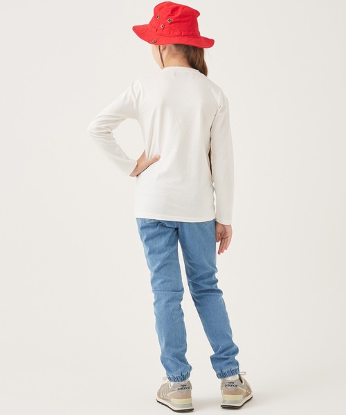 KRIFF MAYER Kid's Collection(クリフメイヤーキッズコレクション)の「光るバラエロンTEE(CAMP)(Tシャツ/カットソー・キッズ・オフホワイト/オリーブ/オートミール/チャコール・120/130/140/150/160/170)」の7枚目の写真