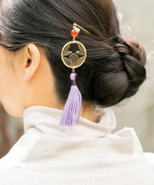 カヤ（カヤ）の「【カヤ】-HANA KAMON- 花家紋かんざし（その他ヘアアクセサリー・レディース・その他1/その他2/その他3・FREE）」の2枚目の写真