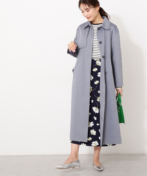 NATURAL BEAUTY BASIC（ナチュラルビューティーベーシック）の「ボタンスリーブリブニット（ニット/セーター・レディース・ホワイト系その他/グレー/イエロー・MEDIUM）」の21枚目の写真