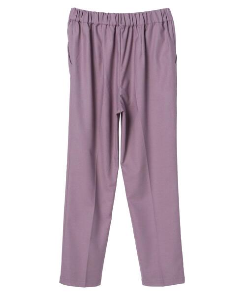 earth music&ecology（アースミュージックアンドエコロジー）の「タックテーパードパンツ＊（その他パンツ・レディース・ブラック/ベージュ/ラベンダー・L/M/S）」の20枚目の写真