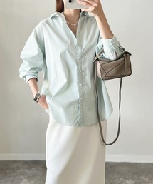 Emma Taylor | パール釦オーバーサイズシャツ(シャツ/ブラウス)