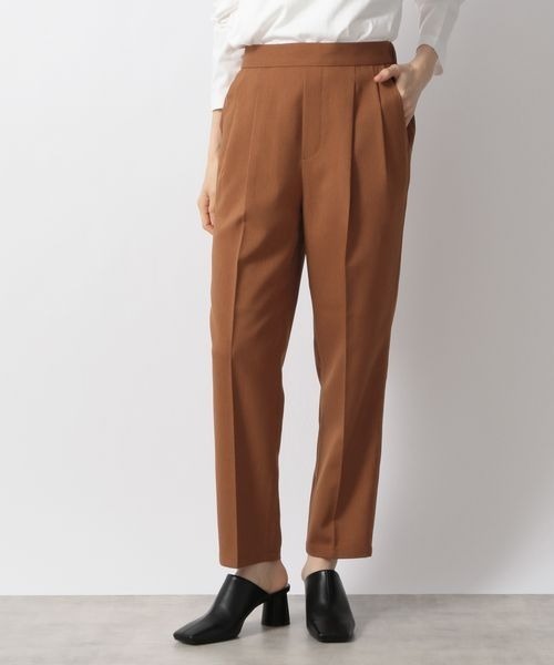 LOWRYS FARM（ローリーズファーム）の「ラクビテーパードパンツ　265283（その他パンツ・レディース・ブラック/ブラウン/グリーン/アイボリー・SMALL/MEDIUM/LARGE）」の3枚目の写真