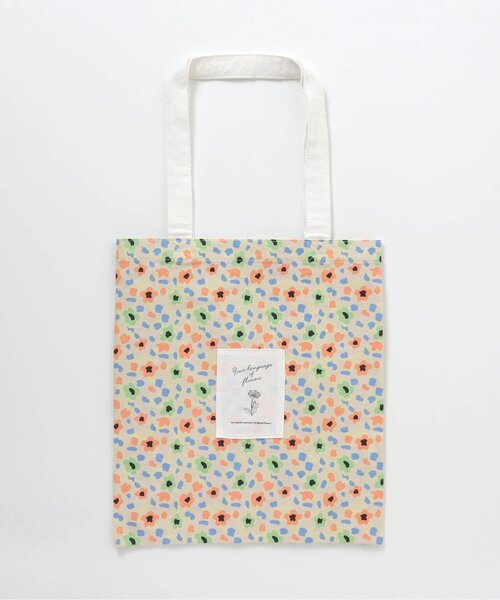 [国内発送] SANDRO★花柄トートバッグ 予約販売】フラワー刺繍デニムトートバッグ | KISHIKA