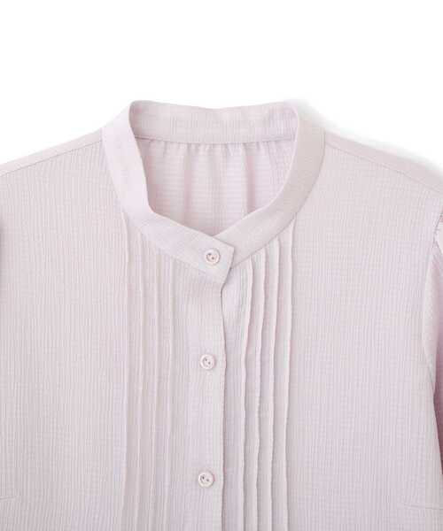 PROPORTION BODY DRESSING（プロポーションボディドレッシング）の「ピンタックブラウス / 1212110200（シャツ/ブラウス・レディース・グレー/ピンク/オフホワイト・MEDIUM/SMALL）」の16枚目の写真