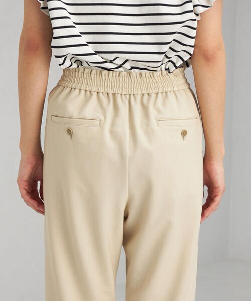 green label relaxing（グリーンレーベルリラクシング）の「オルマイパンツ P/P ツイル テーパード -マシンウォッシャブル・ストレッチ・防シワ・吸水速乾-（その他パンツ・レディース・ターコイズブルー/ピンク/ナチュラル/ブラウン/ブラック/ライム・40/38/34/36/42/44）」の18枚目の写真