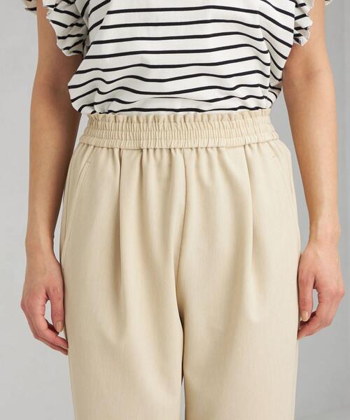 green label relaxing（グリーンレーベルリラクシング）の「オルマイパンツ P/P ツイル テーパード -マシンウォッシャブル・ストレッチ・防シワ・吸水速乾-（その他パンツ・レディース・ターコイズブルー/ピンク/ナチュラル/ブラウン/ブラック/ライム・40/38/34/36/42/44）」の19枚目の写真