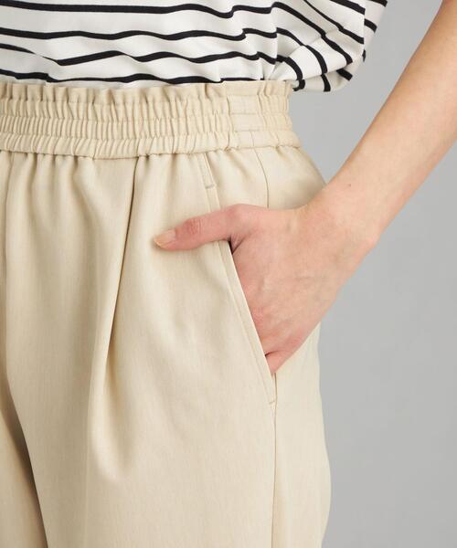 green label relaxing（グリーンレーベルリラクシング）の「オルマイパンツ P/P ツイル テーパード -マシンウォッシャブル・ストレッチ・防シワ・吸水速乾-（その他パンツ・レディース・ターコイズブルー/ピンク/ナチュラル/ブラウン/ブラック/ライム・40/38/34/36/42/44）」の20枚目の写真