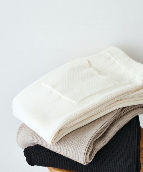 PUAL CE CIN(ピュアルセシン)の「プレーティングリブパンツ(その他パンツ・レディース・ブラック/ベージュ/アイボリー・FREE)」の15枚目の写真