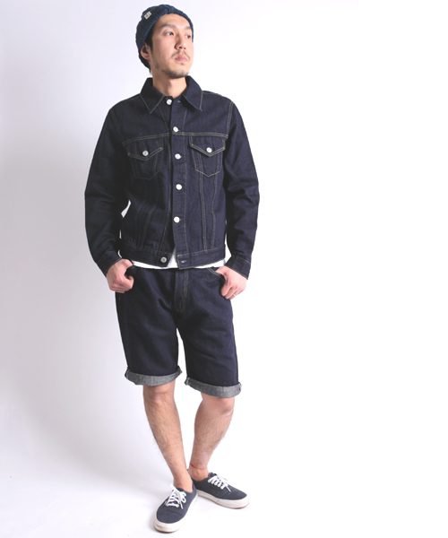 Denime(ドゥニーム)の「【Made in Japan】LINEN MIX 5P DENIM SHORT PANTS /リネンデニムショートパンツ(デニムパンツ・メンズ・インディゴブルー・LARGE/MEDIUM/SMALL)」の7枚目の写真