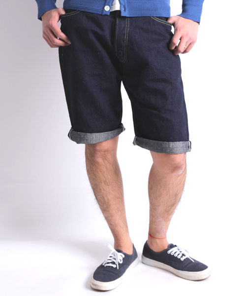 Denime(ドゥニーム)の「【Made in Japan】LINEN MIX 5P DENIM SHORT PANTS /リネンデニムショートパンツ(デニムパンツ・メンズ・インディゴブルー・LARGE/MEDIUM/SMALL)」の17枚目の写真