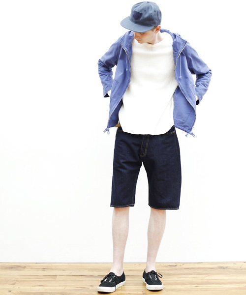 Denime(ドゥニーム)の「【Made in Japan】LINEN MIX 5P DENIM SHORT PANTS /リネンデニムショートパンツ(デニムパンツ・メンズ・インディゴブルー・LARGE/MEDIUM/SMALL)」の18枚目の写真