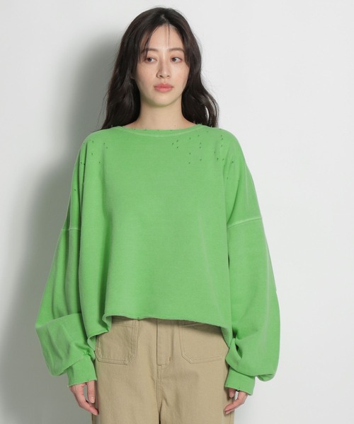 タグ付新品 ニコアンド Misayさん 立体ロゴプルオーバー AI6008-SS002-731-1_soldat_1.png