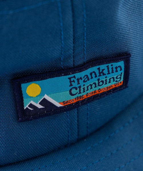Franklin Climbing(フランクリンクライミング)の「【Franklin Climbing】オックスサファリハット(ハット・メンズ・ブラック/ブルー・ONE SIZE)」の4枚目の写真