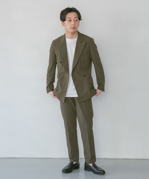 URBAN RESEARCH DOORS(アーバンリサーチドアーズ)の「LIFE STYLE TAILOR 4WAYストレッチアクティブパンツ(スーツパンツ・メンズ・ネイビー/カーキ・44/46/48/50)」の17枚目の写真