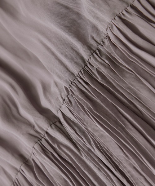 ROPE'（ロペ）の「ワッシャープリーツティアードスカート（スカート・レディース・ラベンダー/ブラック/ミント・36/38）」の13枚目の写真