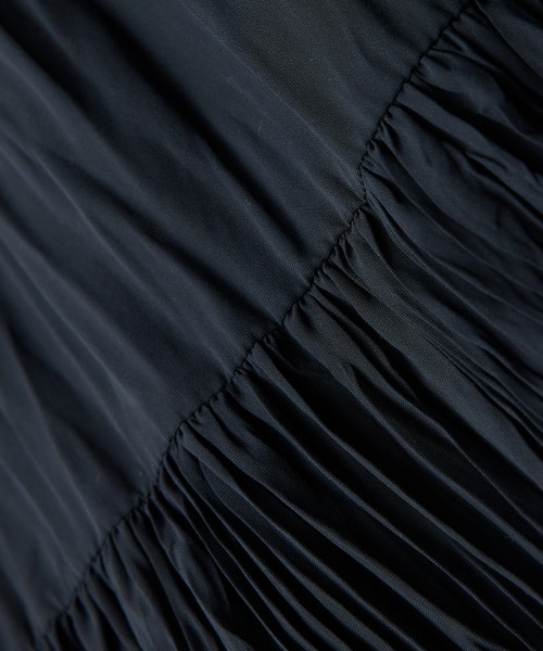 ROPE'（ロペ）の「ワッシャープリーツティアードスカート（スカート・レディース・ラベンダー/ブラック/ミント・36/38）」の12枚目の写真