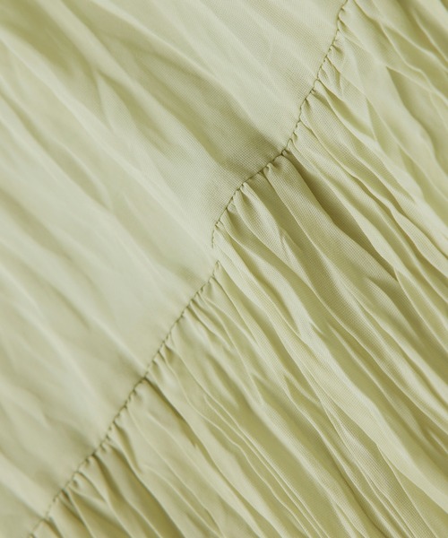 ROPE'（ロペ）の「ワッシャープリーツティアードスカート（スカート・レディース・ラベンダー/ブラック/ミント・36/38）」の11枚目の写真