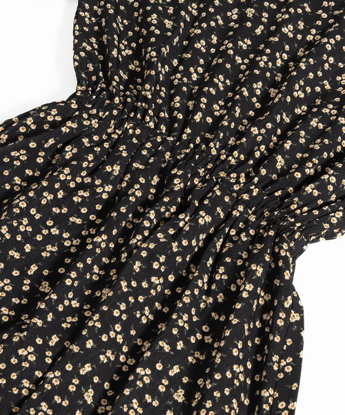 MUHET（ミュエータ）の「フラワーロングワンピース（ワンピース・レディース・ブラック・SMALL/MEDIUM/LARGE）」の15枚目の写真