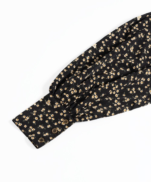 MUHET（ミュエータ）の「フラワーロングワンピース（ワンピース・レディース・ブラック・SMALL/MEDIUM/LARGE）」の16枚目の写真