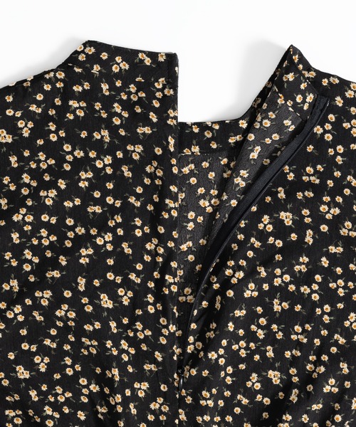 MUHET（ミュエータ）の「フラワーロングワンピース（ワンピース・レディース・ブラック・SMALL/MEDIUM/LARGE）」の18枚目の写真