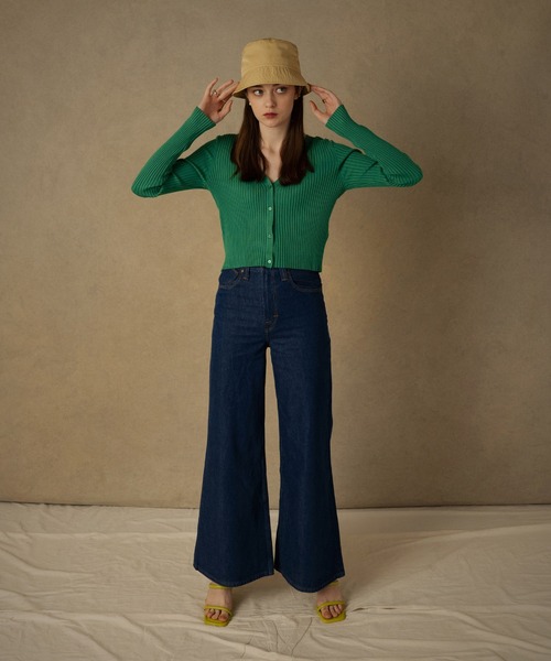 Levi's(リーバイス)の「Levi's(R) RED HIGH LOOSE FLARE PINE GULCH CREEK(デニムパンツ・レディース・ダークインディゴブルー・23inch/24inch/25inch/26inch/27inch/28inch/29inch/30inch)」の10枚目の写真