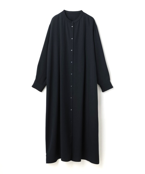 LE SOUK HOLIDAY(ルスークホリデー)の「バックタックワンピース(ワンピース・レディース・ベージュ/ネイビー・M/L)」の2枚目の写真