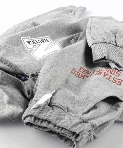 NAUTICA（ノーティカ）の「【NAUTICA/ノーティカ】ミニ裏毛パーカー（パーカー・キッズ・杢グレー/ネイビー・120/140/150/130）」の22枚目の写真