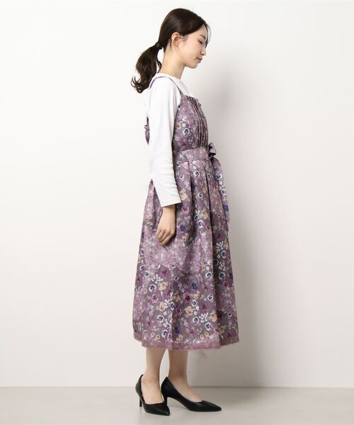 axes femme（アクシーズファム）の「パッチワークパンジー柄