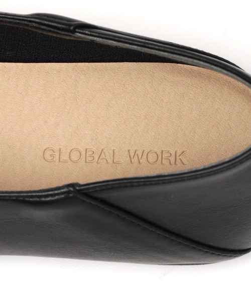 GLOBAL WORK(グローバルワーク)の「撥水スクエアパンプス/262036(パンプス・レディース・ブラック/ベージュ/オフホワイト・MEDIUM/LARGE)」の16枚目の写真