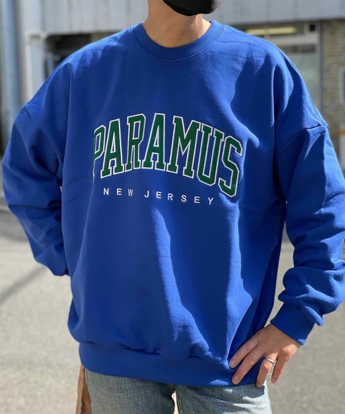 ONE DAY KMC (ワンデイケーエムシー)の「ZOMBIE PARAMUS KOREA COLLEGE LOGO CREW NECK SWEAT SHIRTS / パラマス カレッジロゴ クルーネック スウェットシャツ No.01(スウェット・メンズ・ホワイト/ブラック/パープル/グレー/ブルー/グリーン・FREE)」の14枚目の写真