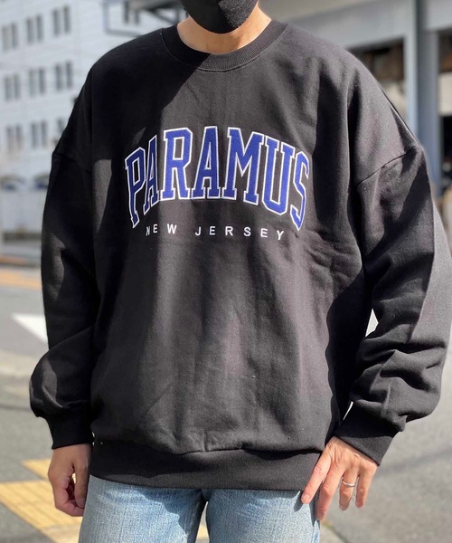 ONE DAY KMC (ワンデイケーエムシー)の「ZOMBIE PARAMUS KOREA COLLEGE LOGO CREW NECK SWEAT SHIRTS / パラマス カレッジロゴ クルーネック スウェットシャツ No.01(スウェット・メンズ・ホワイト/ブラック/パープル/グレー/ブルー/グリーン・FREE)」の16枚目の写真