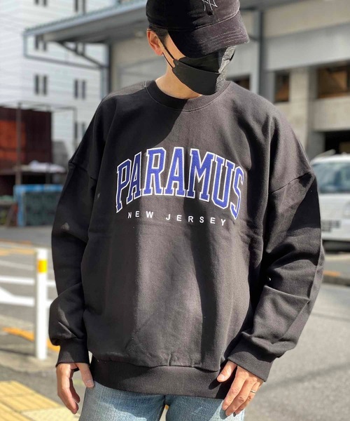 ONE DAY KMC (ワンデイケーエムシー)の「ZOMBIE PARAMUS KOREA COLLEGE LOGO CREW NECK SWEAT SHIRTS / パラマス カレッジロゴ クルーネック スウェットシャツ No.01(スウェット・メンズ・ホワイト/ブラック/パープル/グレー/ブルー/グリーン・FREE)」の18枚目の写真