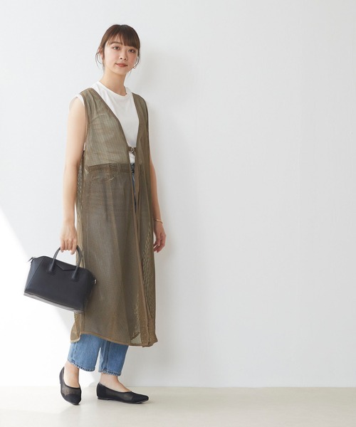 menue(メヌエ)の「ポインテッドトゥメッシュパンプス(パンプス・レディース・ブラック/アイボリー/ベージュ・21.5cm/25.0cm/25.5cm/24.5cm/23.0cm/23.5cm/26.0cm/22.0cm/22.5cm/24.0cm)」の15枚目の写真