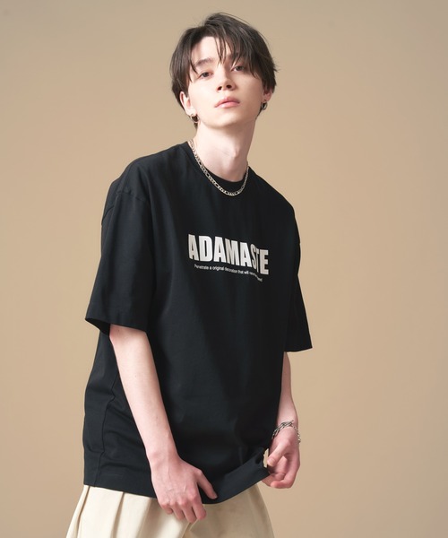 ADAMASTE（アダマスト）の「"ADAMASTE"オリジナルロゴTEE（Tシャツ/カットソー・メンズ・ホワイト/ブラック・SMALL/MEDIUM/LARGE）」の10枚目の写真