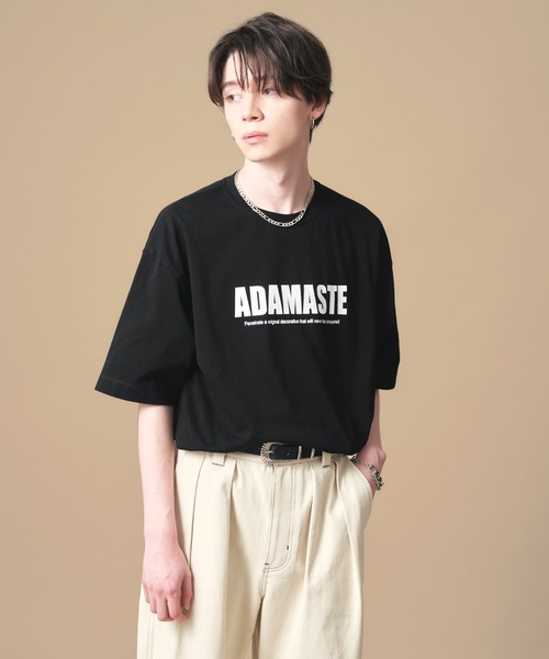 ADAMASTE（アダマスト）の「"ADAMASTE"オリジナルロゴTEE（Tシャツ/カットソー・メンズ・ホワイト/ブラック・SMALL/MEDIUM/LARGE）」の11枚目の写真