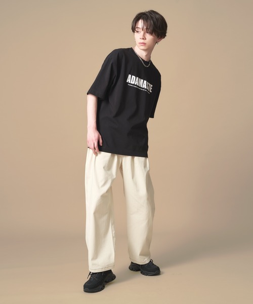 ADAMASTE（アダマスト）の「"ADAMASTE"オリジナルロゴTEE（Tシャツ/カットソー・メンズ・ホワイト/ブラック・SMALL/MEDIUM/LARGE）」の12枚目の写真