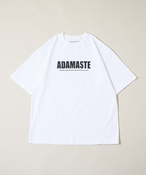 ADAMASTE（アダマスト）の「"ADAMASTE"オリジナルロゴTEE（Tシャツ/カットソー・メンズ・ホワイト/ブラック・SMALL/MEDIUM/LARGE）」の7枚目の写真