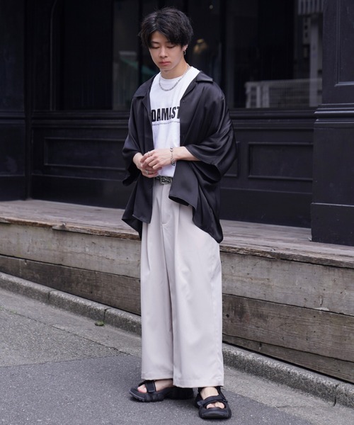 ADAMASTE（アダマスト）の「"ADAMASTE"オリジナルロゴTEE（Tシャツ/カットソー・メンズ・ホワイト/ブラック・SMALL/MEDIUM/LARGE）」の19枚目の写真