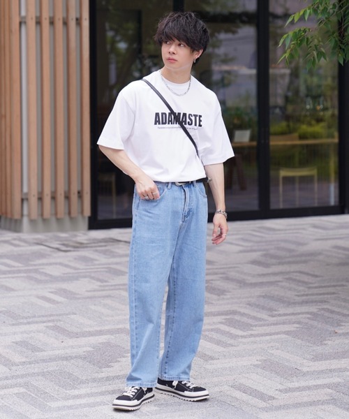 ADAMASTE（アダマスト）の「"ADAMASTE"オリジナルロゴTEE（Tシャツ/カットソー・メンズ・ホワイト/ブラック・SMALL/MEDIUM/LARGE）」の22枚目の写真