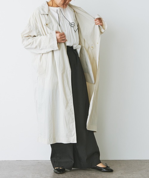PUAL CE CIN（ピュアルセシン）の「ワンタック変形ワイドパンツ（その他パンツ・レディース・ブラック/ベージュ/ライトベージュ・FREE）」の20枚目の写真